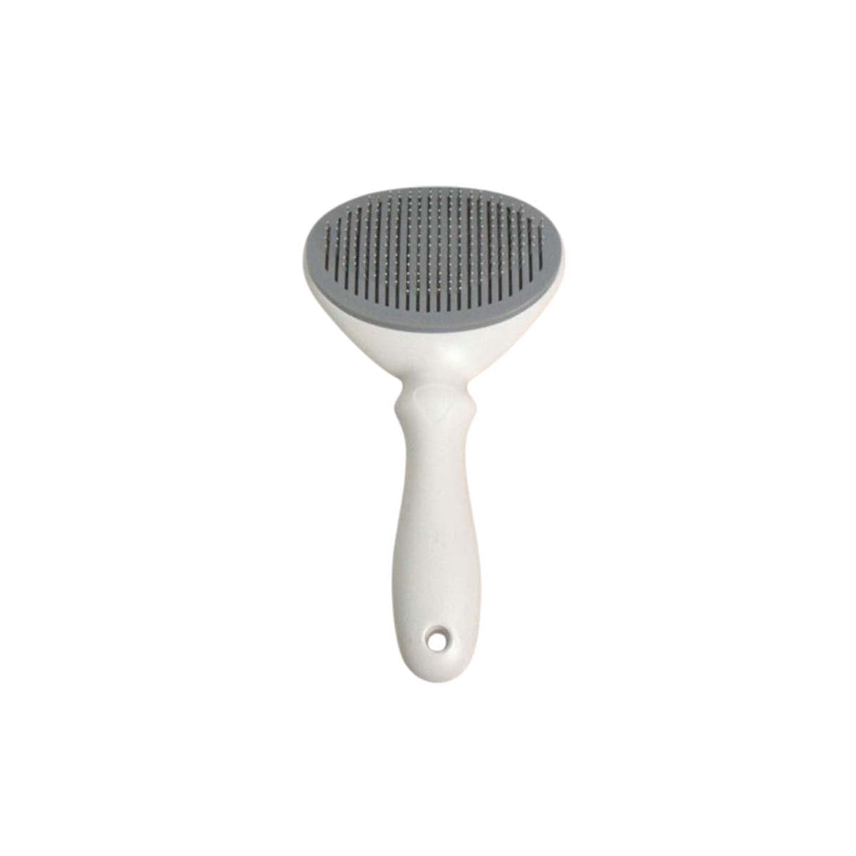 HERRAMIENTA QUITAPELUSA PLOMO Y BLANCO CON SISTEMA EXPULSOR PRACTICO DIARIO Y+PAPEL REGALO - 1