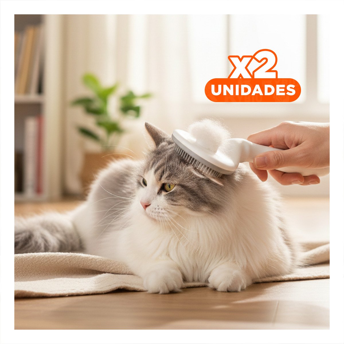 PACK2 SISTEMA REUTILIZABLE PLOMO Y BLANCO PARA QUITAR PELUSA DIARIA Y+REGALO STICKER - 1