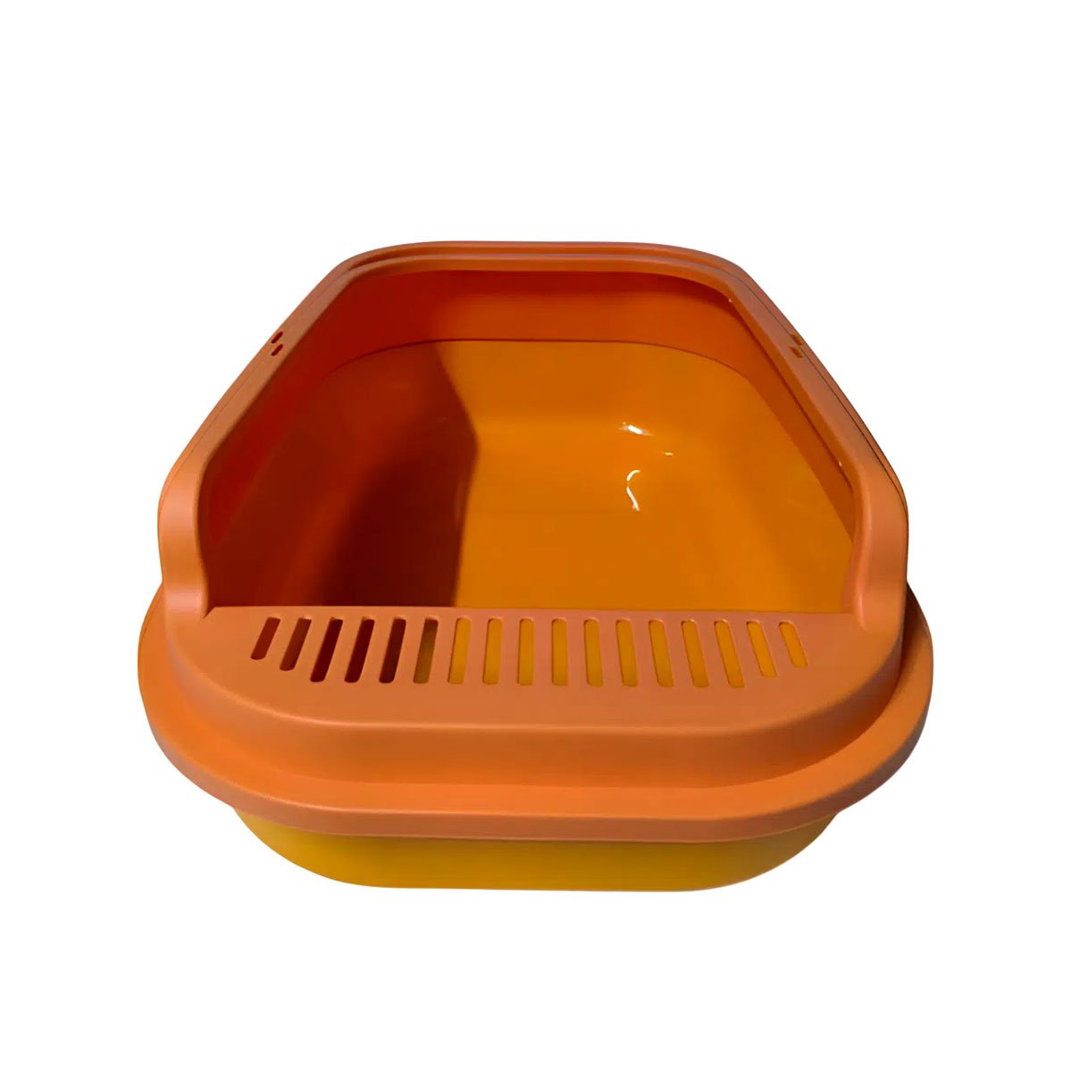 PACK2 ESPACIO PLASTICO AMPLIO Y SEGURO 51X36,5CM NARANJA Y+REGALO STICKER - 2
