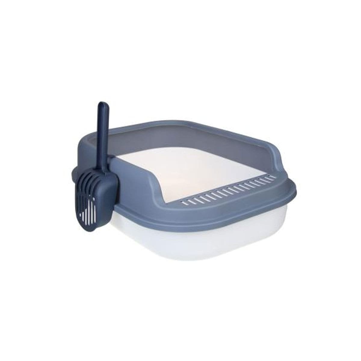 ARENERO PRACTICO PARA CONTROL DE ARENA 51X36,5CM BLANCO Y PLOMO Y+LIGAS REGALO - 3