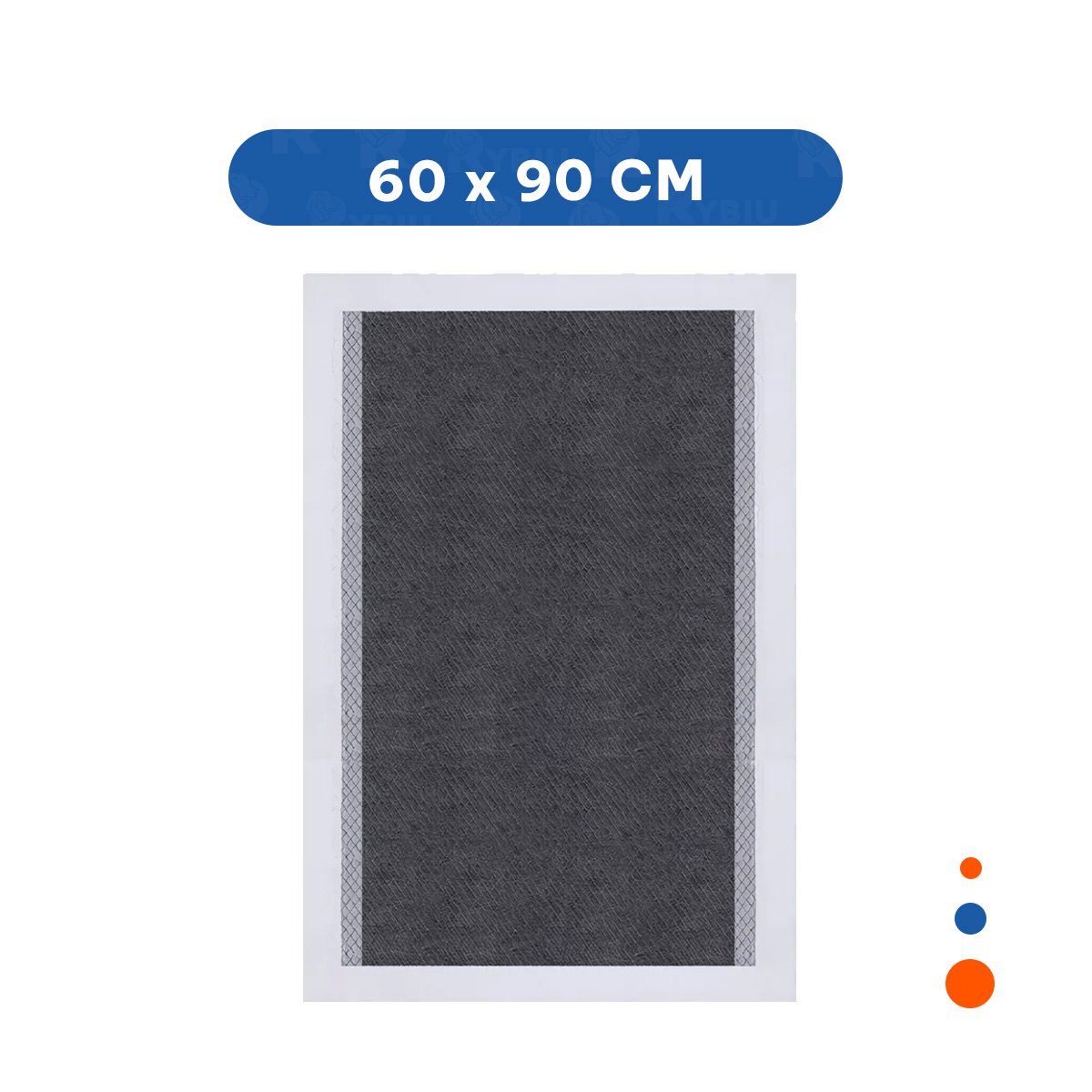 TOALLA HIGIENICA DESECHABLE 60X60 CM TALLA L CAJA 40 NEGRO Y+LIGAS REGALO - 4