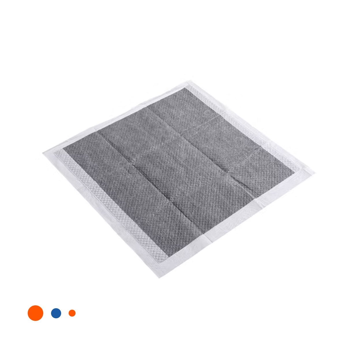 TOALLA ENTRENADORA CANINA 60X60 CM TALLA L PACK 40 NEGRO Y+PAPEL REGALO - 1
