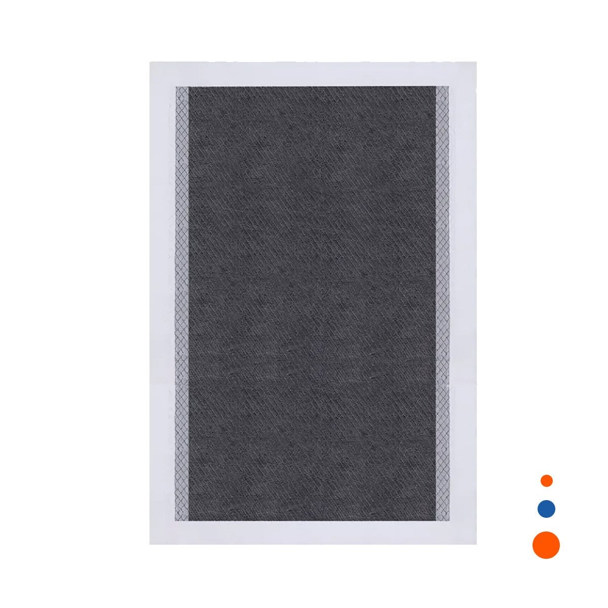 TOALLA ABSORBENTE PARA MASCOTA 60X60 CM TALLA L 40 UNIDADES NEGRO - 3
