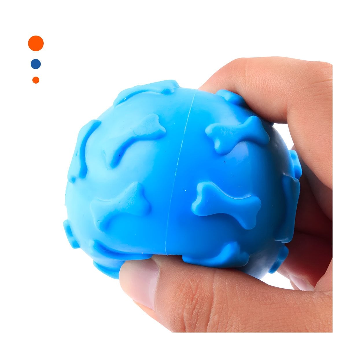 PACK12 PRODUCTO RECREATIVO PET PARA ACTIVIDAD DIARIA DEL PERRO CELESTE Y+REGALO STICKER - 2