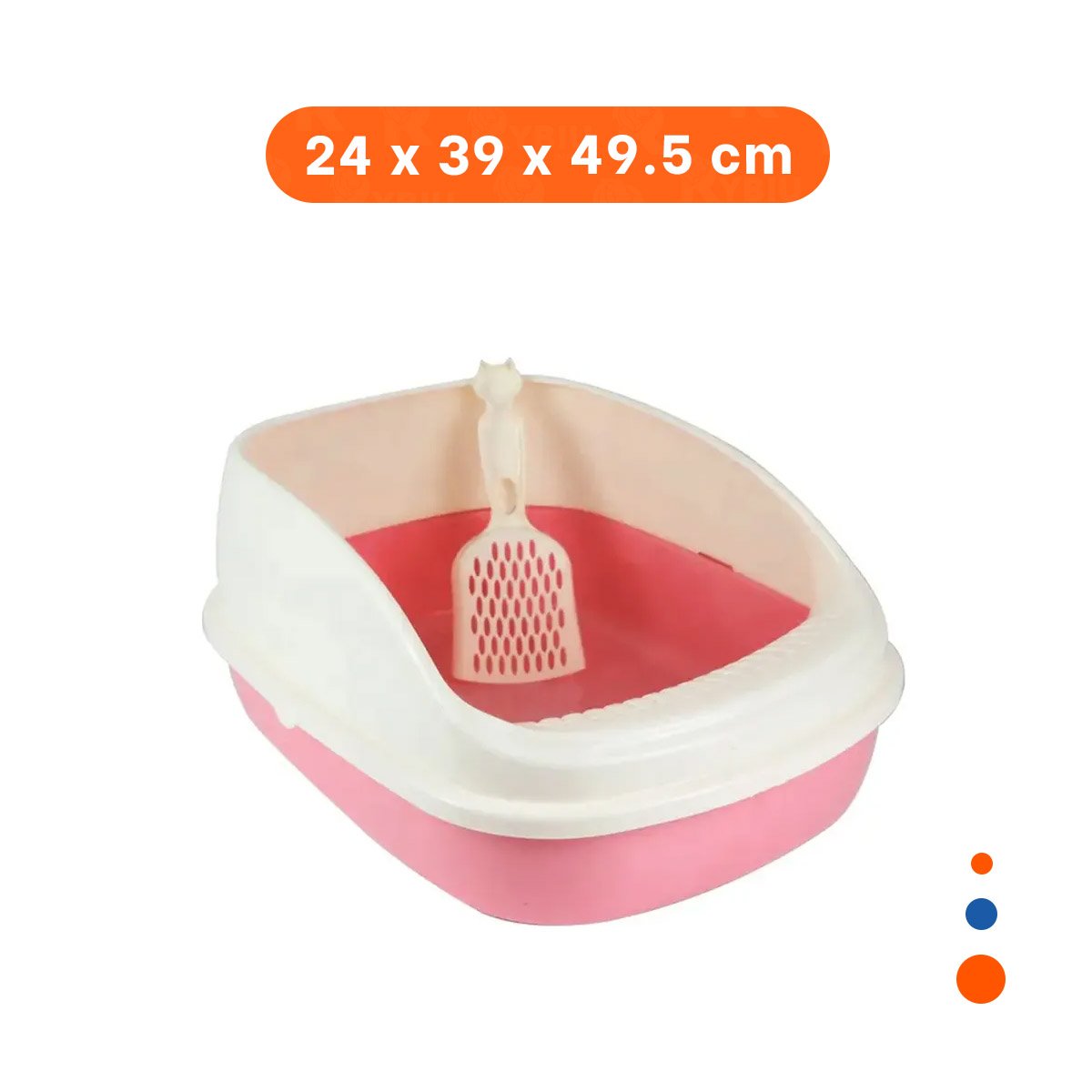 PACK6 ARCA DE ARENA RESISTENTE Y COMODA 37,7X50X21CM CELESTE - 4