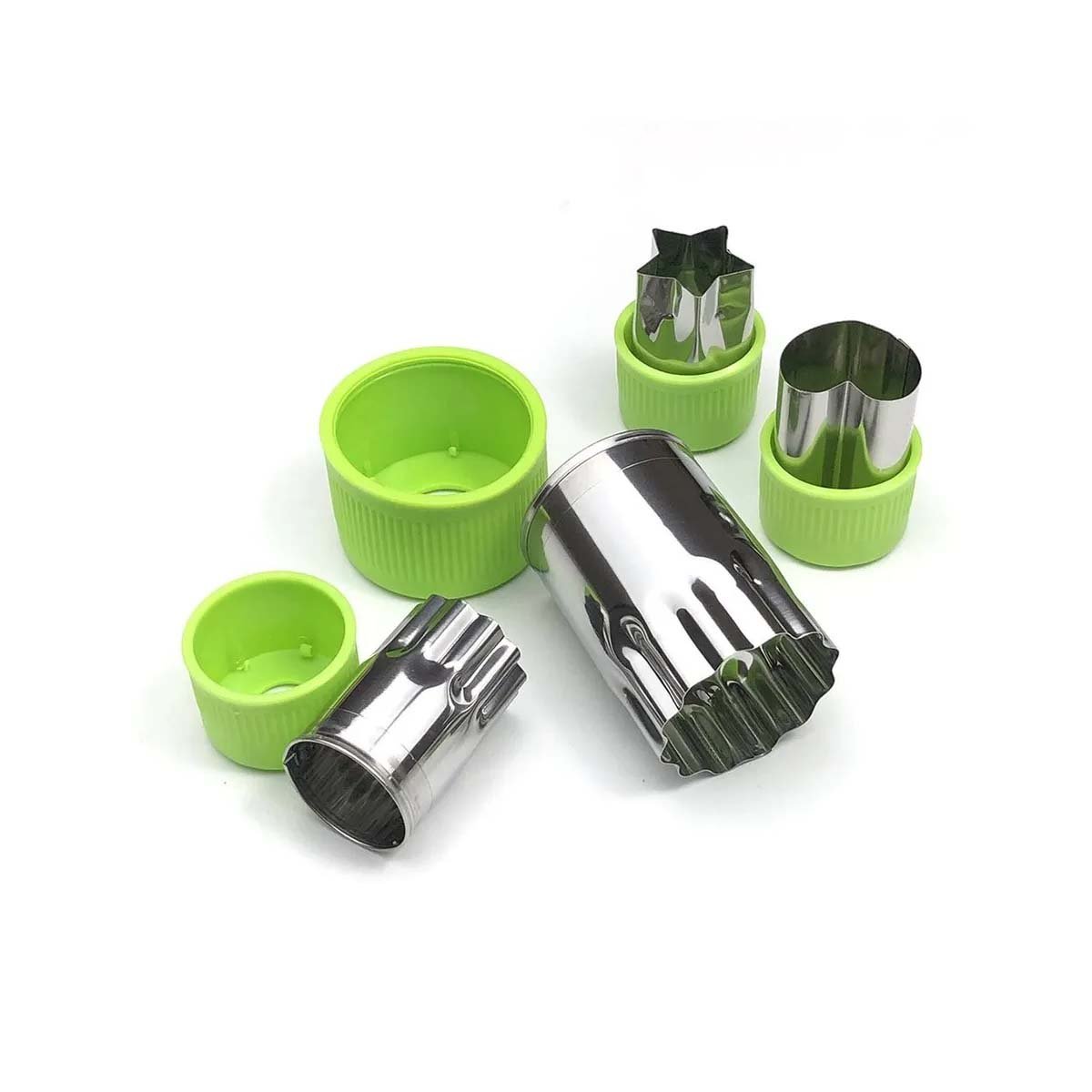 PACK12 TROCEADORES DE COCINA HOGAR 9PZS VERDE PARA USO DIARIO FACIL RAPIDO Y+REGALO STICKER - 2