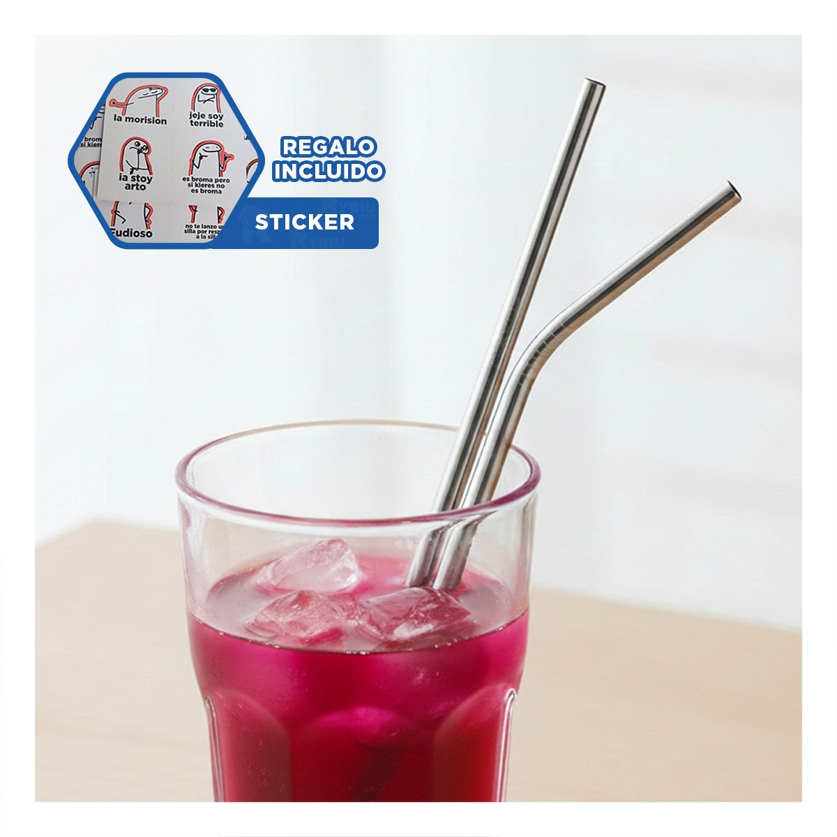 RASPADOR CON BASE QUE LIMPIA RINCONES PEQUENOS 2PZS 1 CEPILLO PLATEADO Y+REGALO STICKER - 1