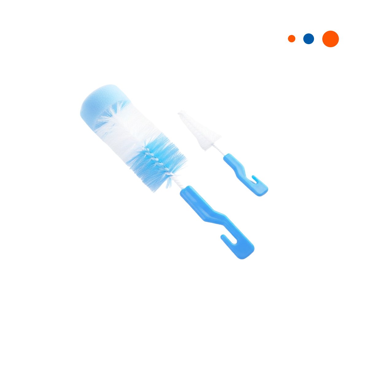PACK4 RASPADOR SUAVE QUE PROTEGE ACCESORIOS DELICADOS 2PZS BASE CELESTE Y+PAPEL REGALO - 3
