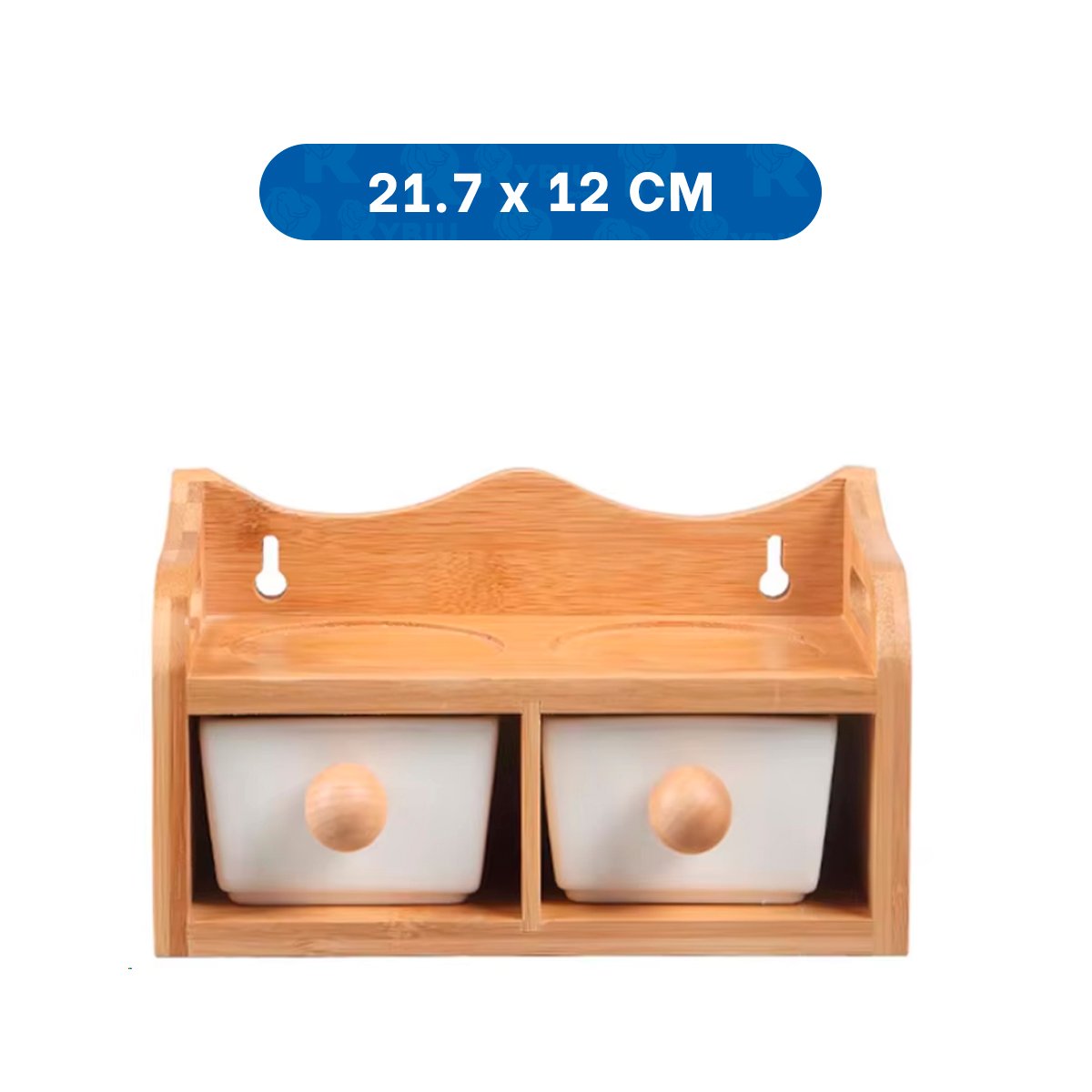PACK2 SET BLANCO DE 4 RECIPIENTES CON TAPA CUCHARA BASE 32X12CM HOGAR Y COCINA - 4