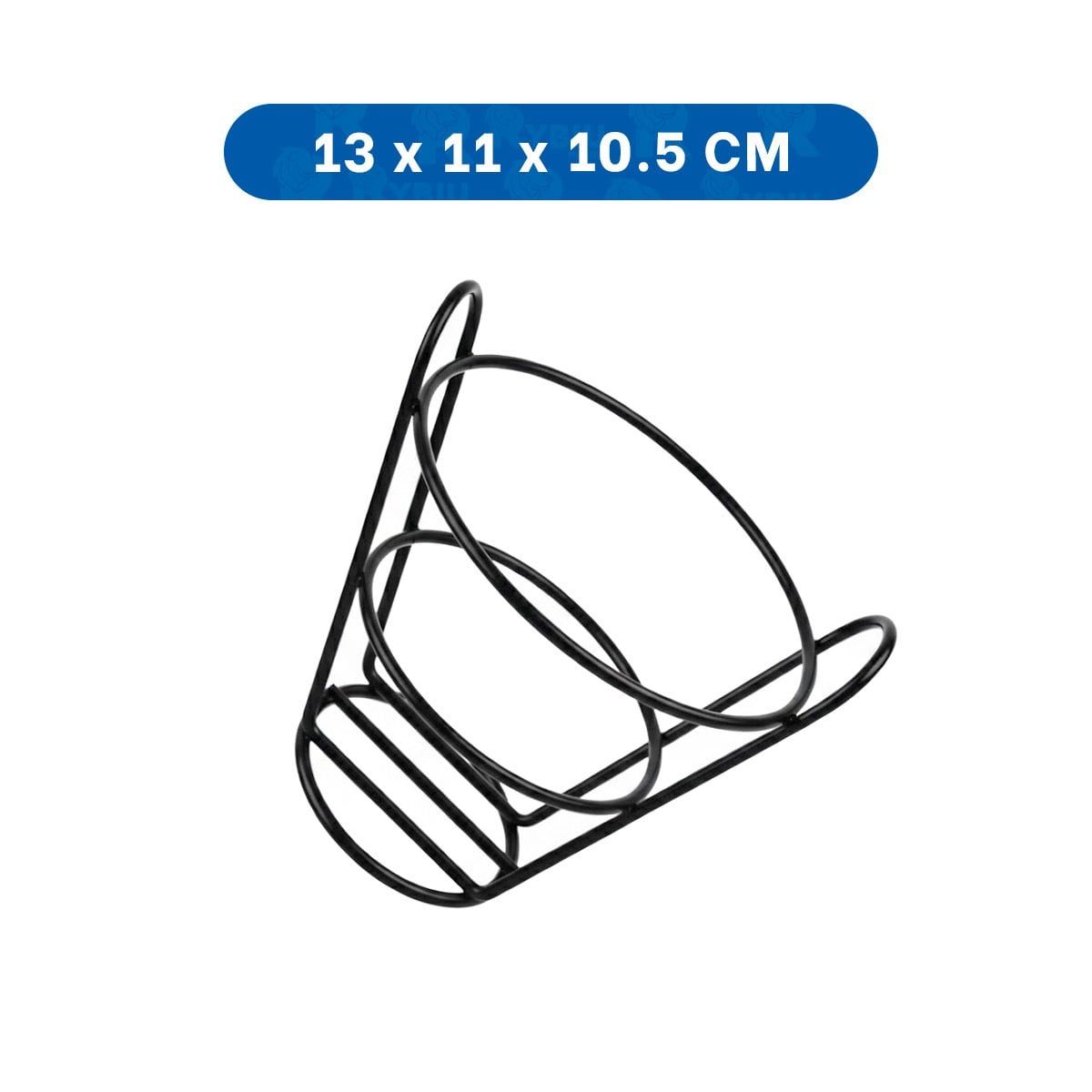 CESTA PARA FREIR EN COLOR NEGRO EN FORMA DE CONO PARA COCINA MODERNA Y+LIGAS REGALO - 4