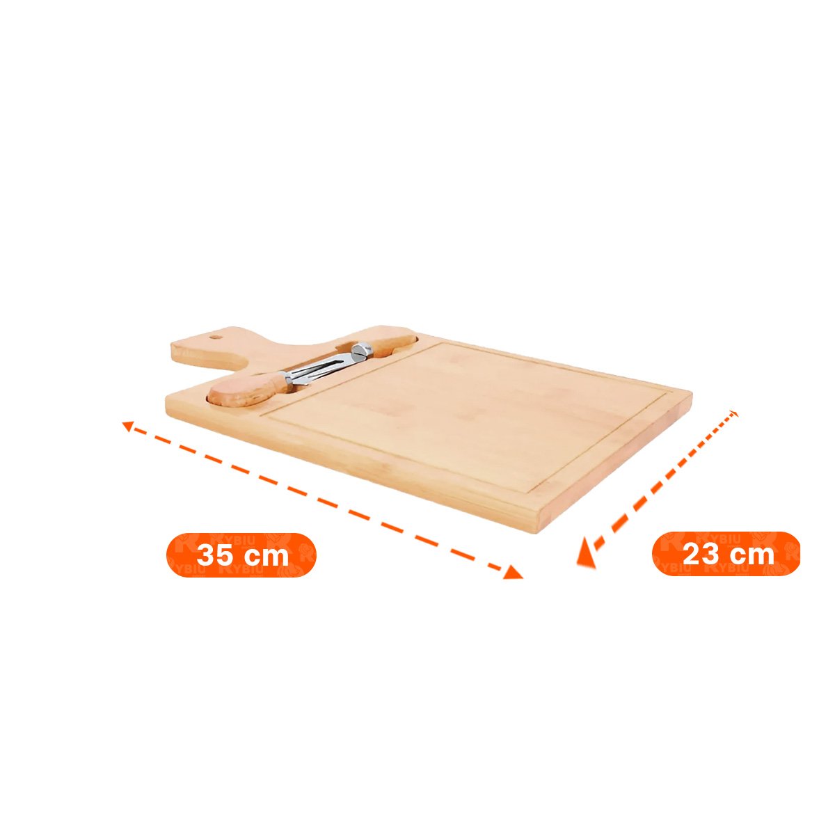 PACK4 TAPA CON 2 UTENSILIOS DE MADERA BAMBU RECTANGULAR PARA COCINA Y HOGAR Y+REGALO STICKER - 4