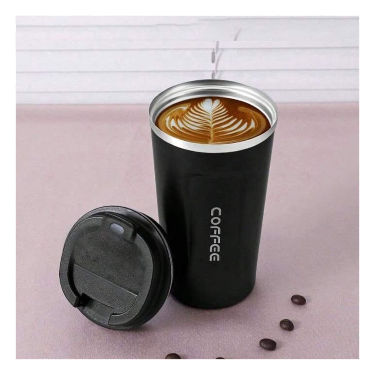VASO INTELIGENTE 510ML NEGRO FUNCIONAL PARA CASA U OFICINA Y+POST IT - 3