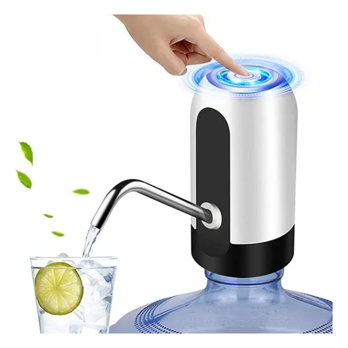 BOMBA DE COLOR BLANCO DE AGUA CON SISTEMA ELECTRICO RECARGABLE Y+REGALO STICKER - 3