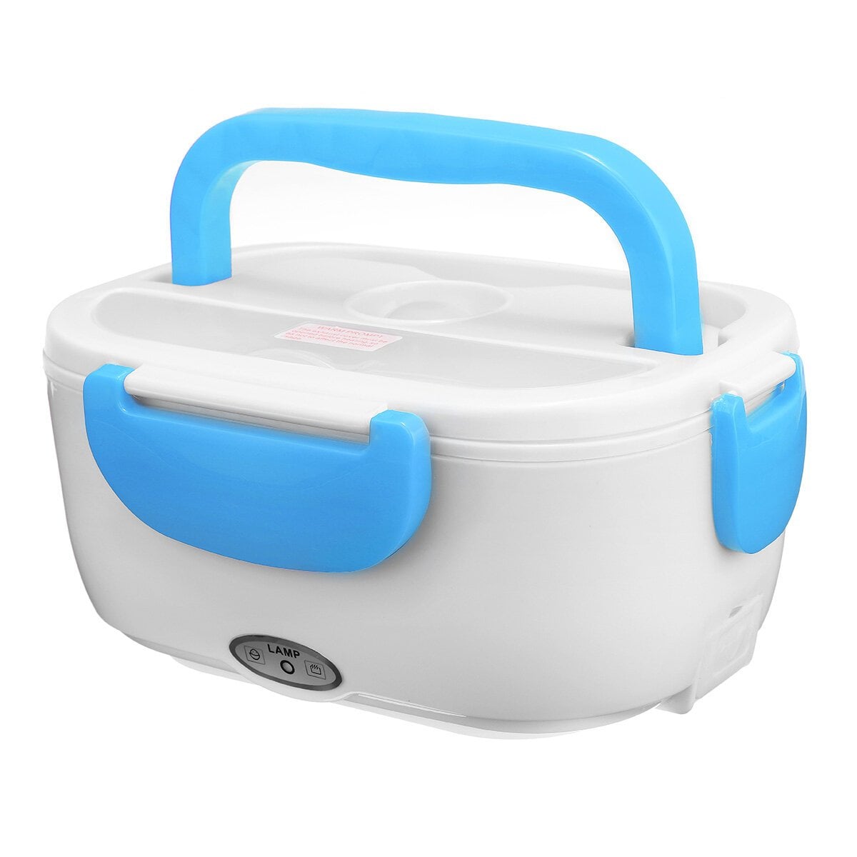 RECIPIENTE CALENTADOR ELECTRICO PORTABLE Y SEGURO PARA NINOS Y ADULTOS CELESTE Y+REGALO STICKER - 3