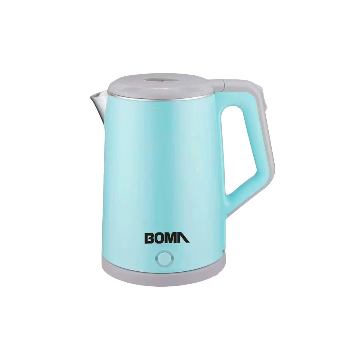 PACK2 HERVIDOR DE AGUA COMPACTO CON DISEÑO RESISTENTE Y MODERNO 2,3L CELESTE Y+REGALO STICKER - 2