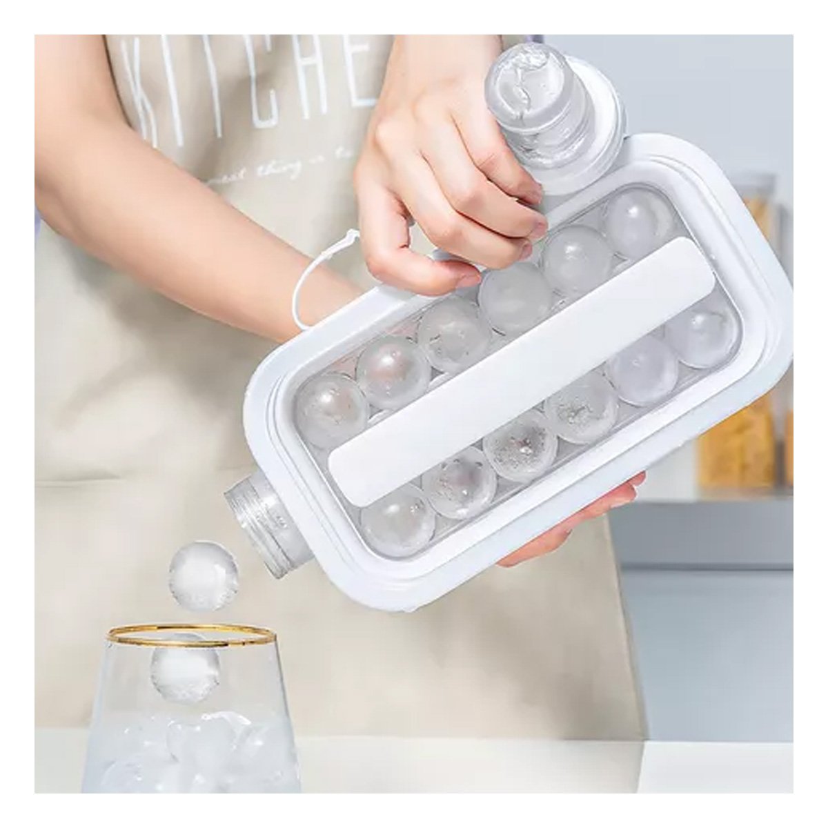 PACK6 CONSERVADOR EN CASA QUE FACILITA MANTENER HIELO Y SERVIR BEBIDAS Y+REGALO STICKER - 5