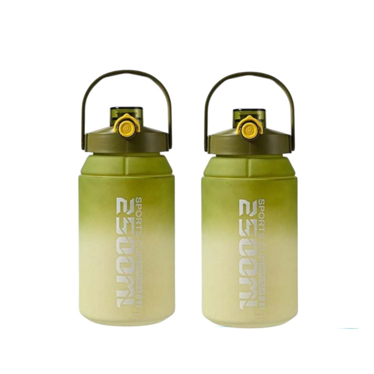 PACK4 CONTENEDOR REUTILIZABLE PARA HIDRATACION 2500ML EN VERDE Y BLANCO Y+PAPEL REGALO - 3