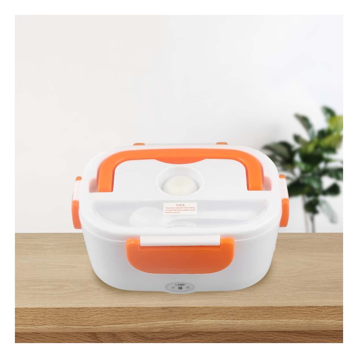 CONTENEDOR CON SISTEMA SEGURO DE CALENTAMIENTO PARA TODA LA FAMILIA NARANJA Y+LIGAS REGALO - 2