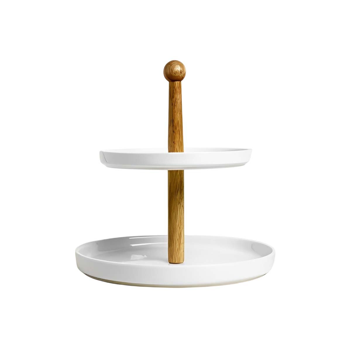 PACK2 SOPORTE 2 NIVELES DE CERAMICA QUE PERMITE ACCESO DIARIO A CONDIMENTOS Y+REGALO STICKER - 2
