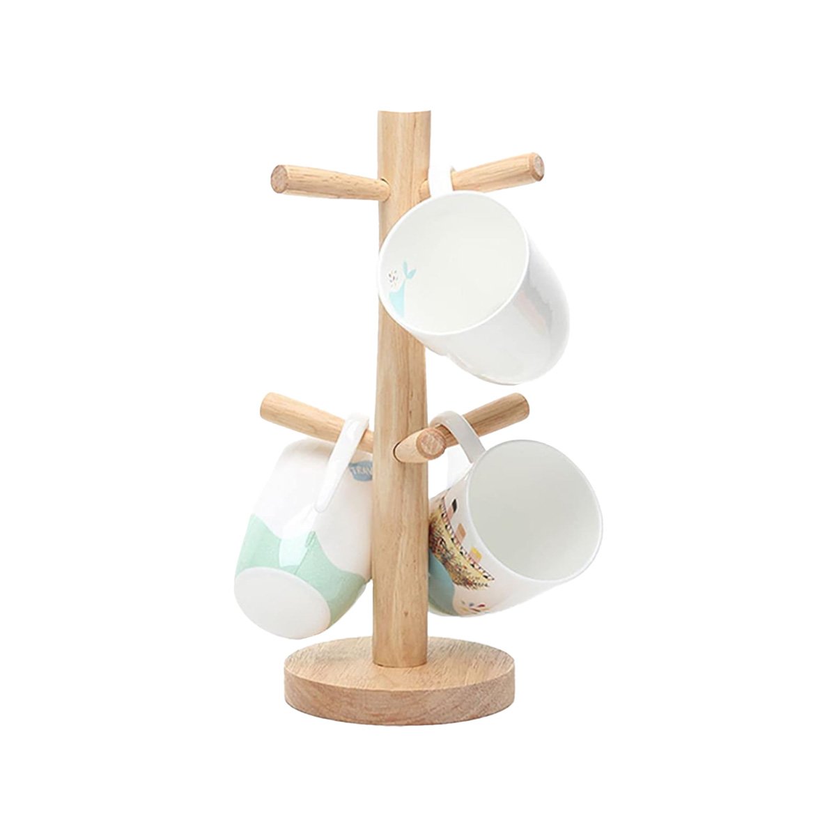 PACK2 ESTANTE COMPACTO PARA 6 TAZAS VERTICAL Y DECORATIVO Y+REGALO STICKER - 2