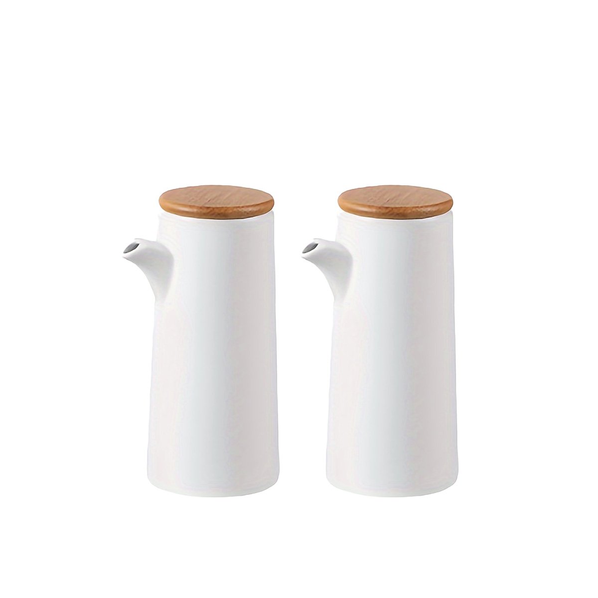 PACK6 CONTENEDOR DE CERAMICA CON TAPA PARA SERVIR LIQUIDOS DE FORMA ELEGANTE Y+REGALO STICKER - 2