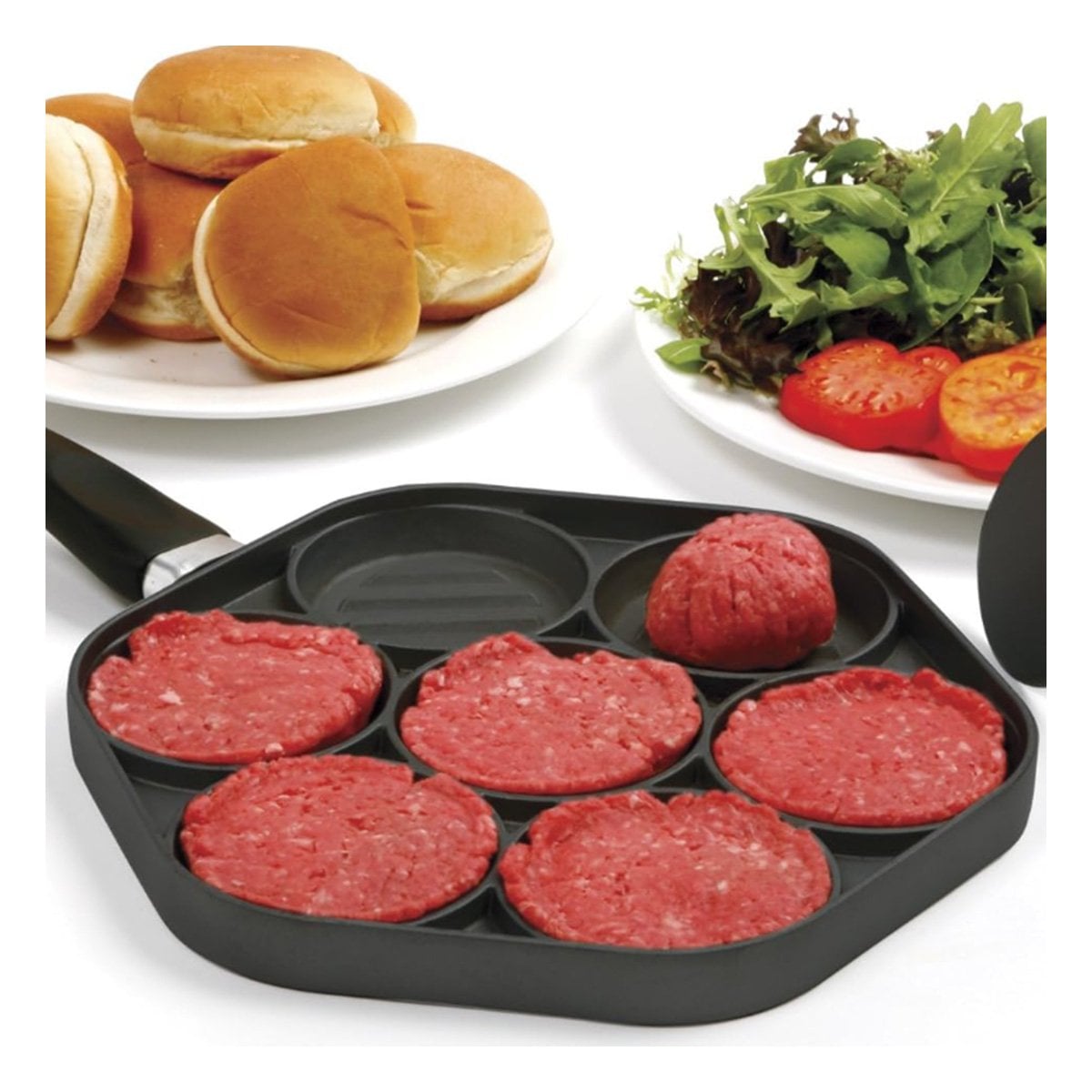 PLANCHA PARA TOSTAR PAN Y SÁNDWICHES RAPIDOS NEGRO - 1