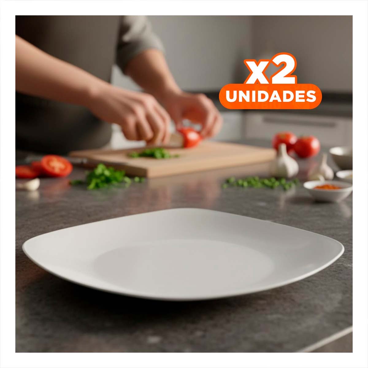 PACK2 PIEZA BLANCA PARA PRESENTACION EN REUNIONES FAMILIARES Y+REGALO STICKER - 1