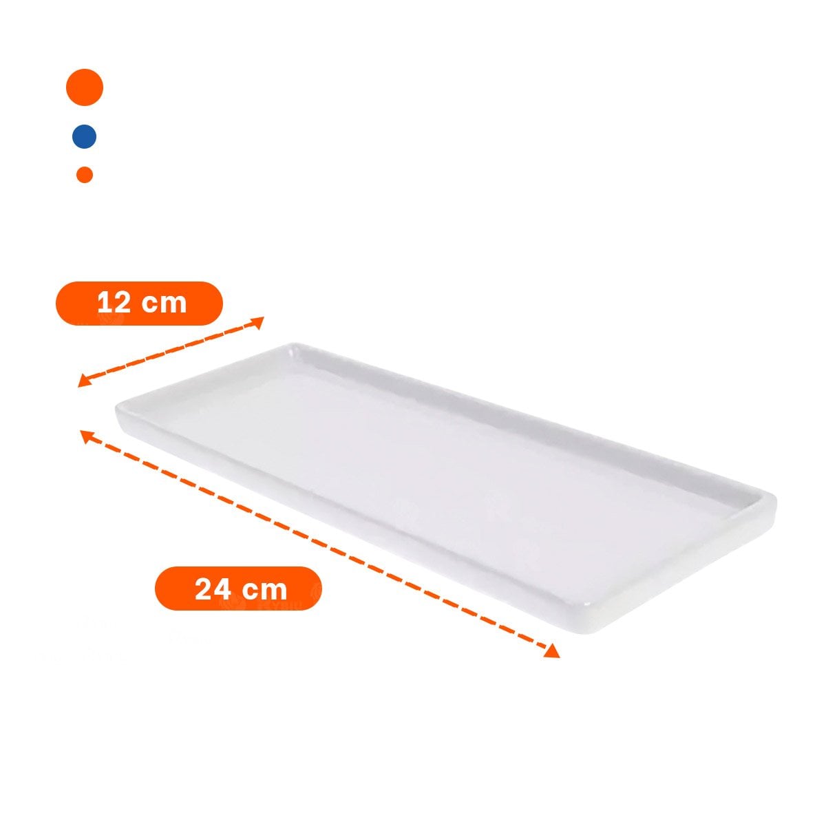 PACK4 VAJILLA PRACTICA RECTANGULAR PARA HOGAR FUNCIONAL Y MODERNO Y+REGALO STICKER - 4