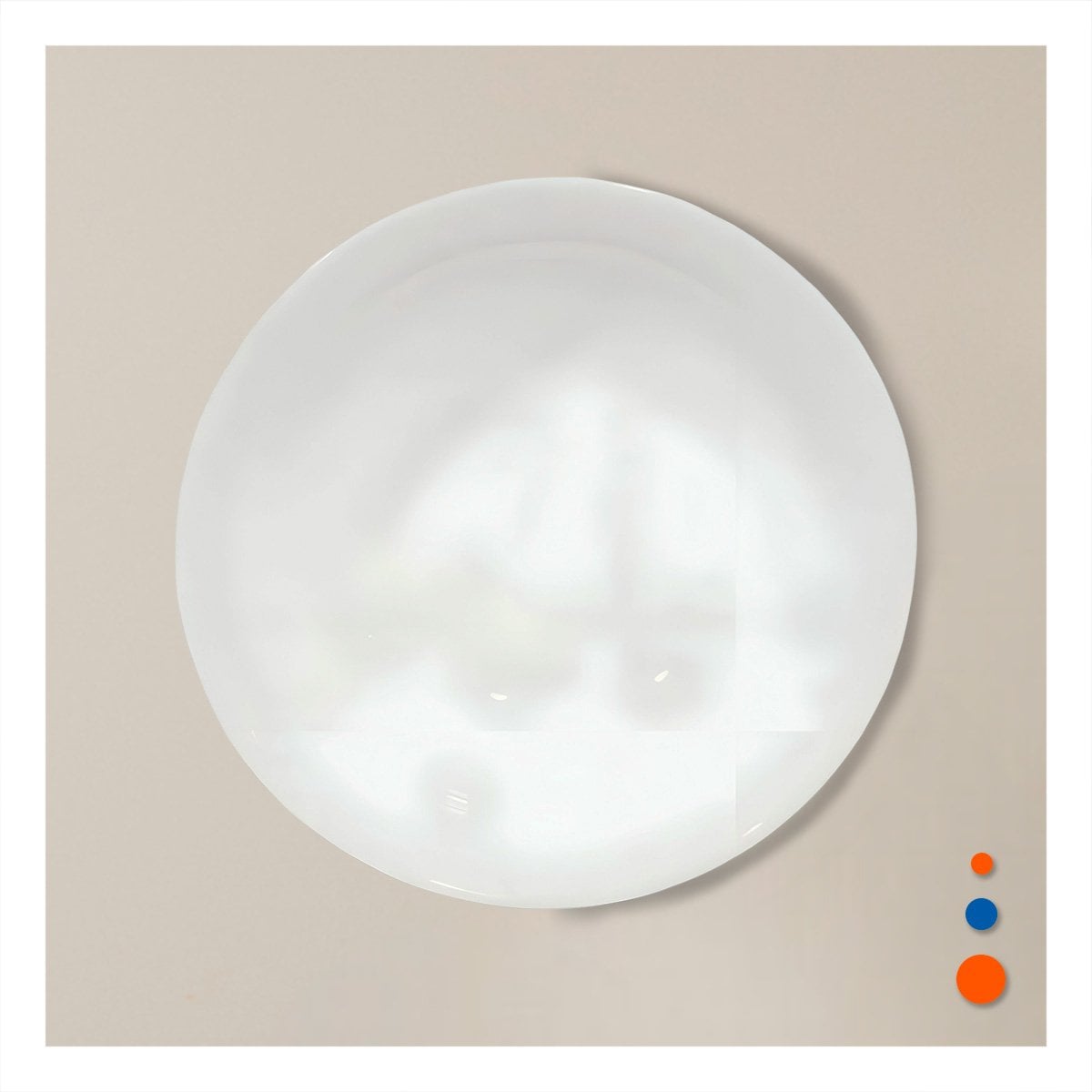 PIEZA REDONDA ONDO PARA PASTAS Y CREMAS EN MESA PRINCIPAL Y+PAPEL REGALO - 5