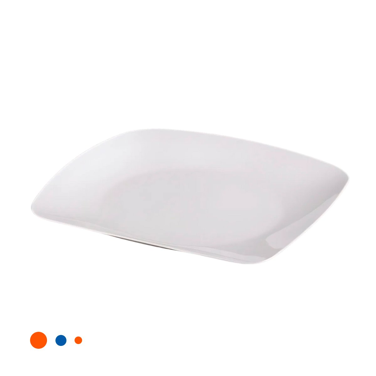 ELEMENTO GEOMETRICO CUADRADO PARA PRESENTAR PLATOS EN REUNIONES FAMILIARES Y+LIGAS REGALO - 3