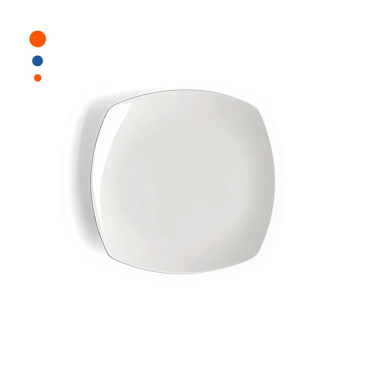 ELEMENTO CUADRADO OVALADO PARA PRESENTAR COMIDAS CASERAS Y+LIGAS REGALO - 3