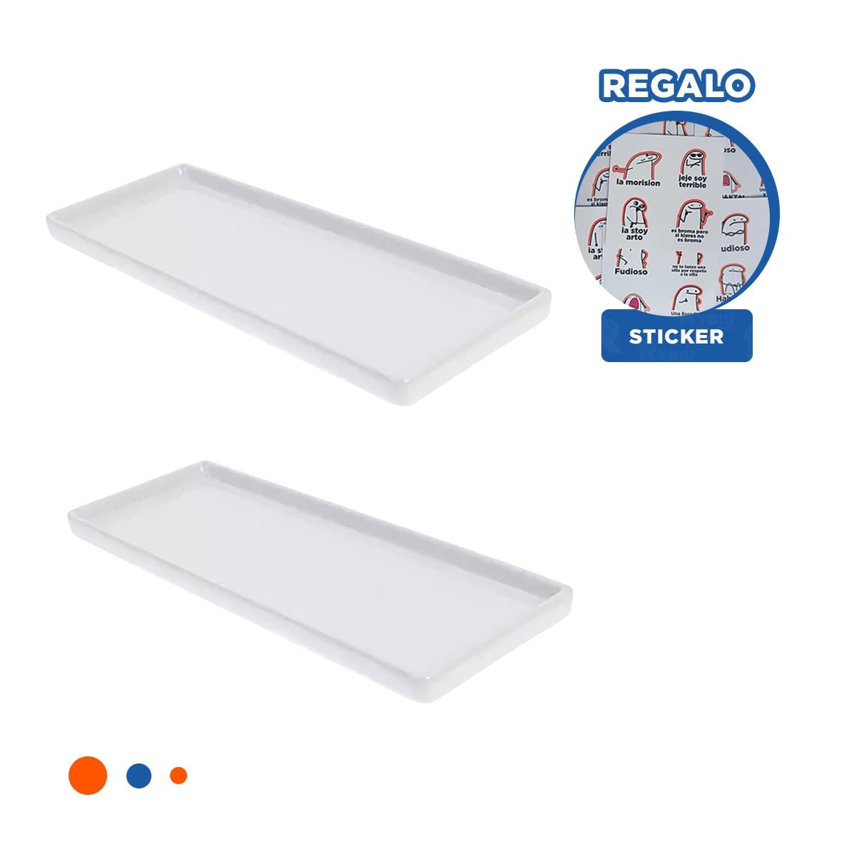ARTICULO ALARGADO PARA MESA DE HOGAR MODERNO CON ESTILO ACTUAL Y+REGALO STICKER - 1