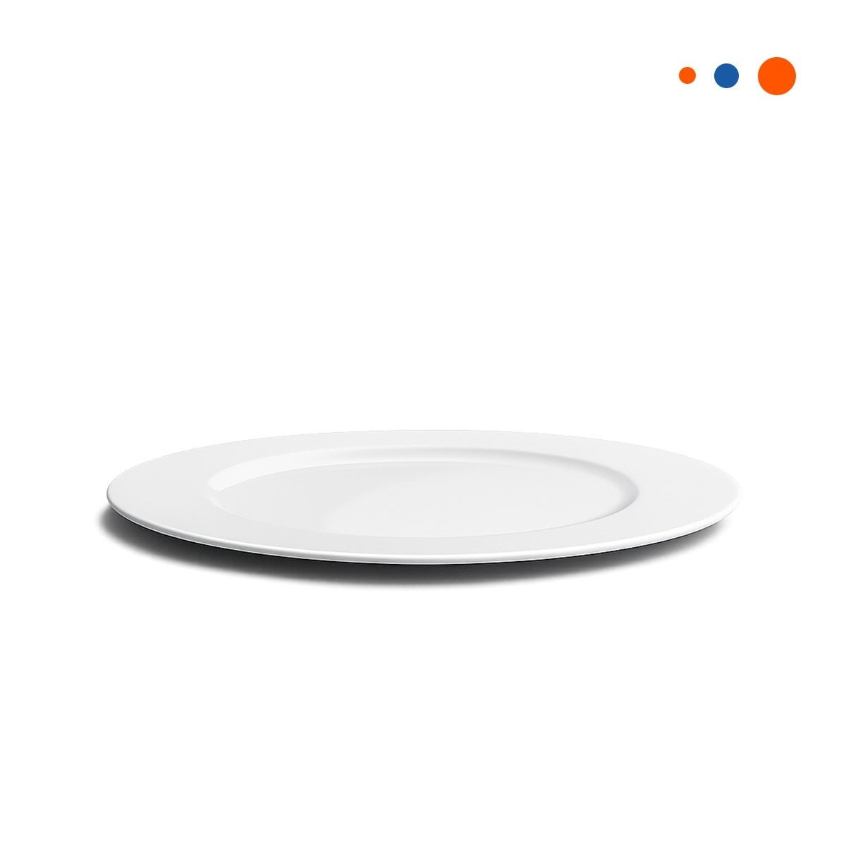 PACK4 ACCESORIO PARA COMEDOR BLANCO CON FORMA REDONDA Y+PAPEL REGALO - 3
