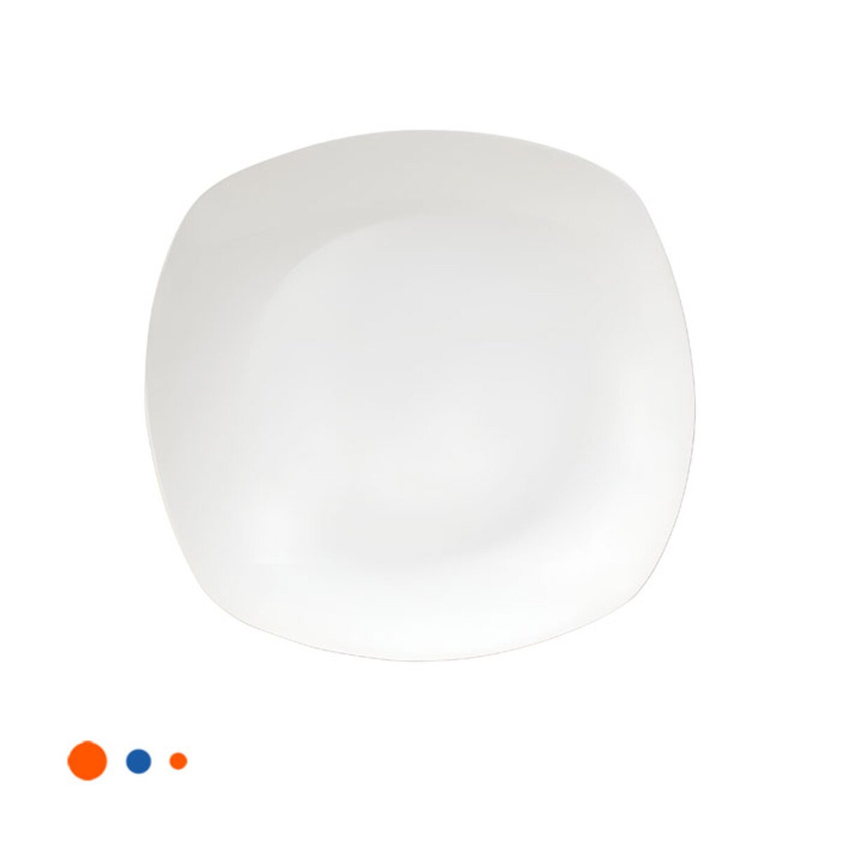 PACK12 MESA ELEGANTE CON COMPLEMENTO BLANCO CUADRADO Y+REGALO STICKER - 2
