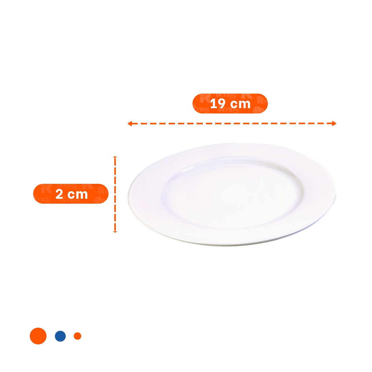 PACK2 PLATONES MINIMALISTAS BLANCO PARA DECORACION DE MESA MODERNA Y+PAPEL REGALO - 4