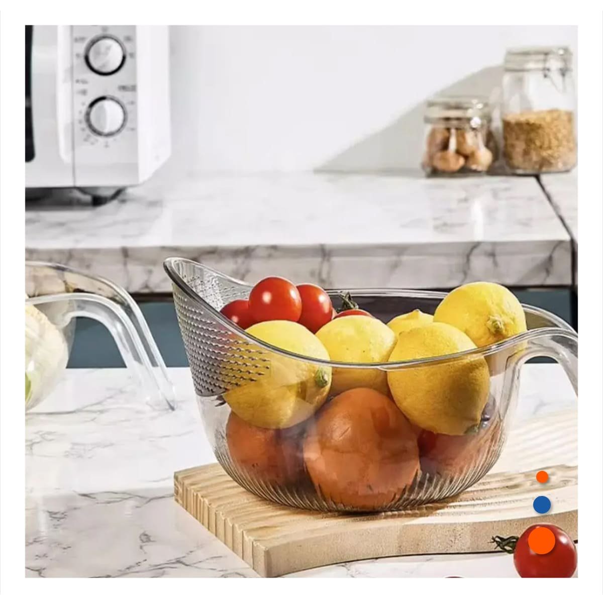 PACK4 ACCESORIO PRACTICO CON MANGO ERGONOMICO PARA COCINA Y+REGALO STICKER - 3