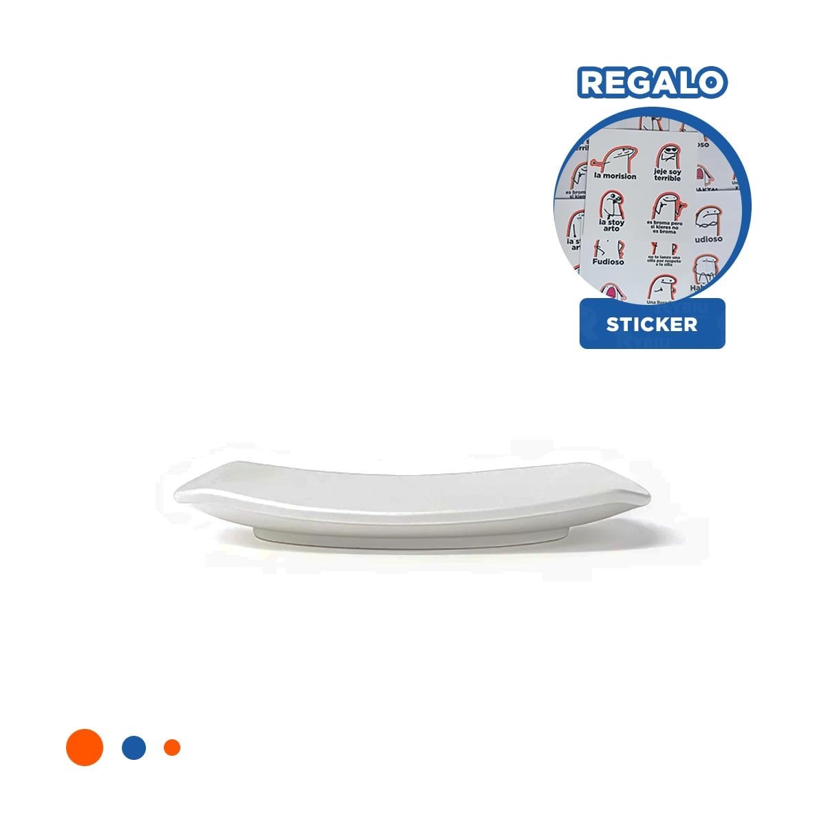 ARTICULO CUADRADO OVALADO PARA MESA DE CASA MODERNA Y+REGALO STICKER - 1