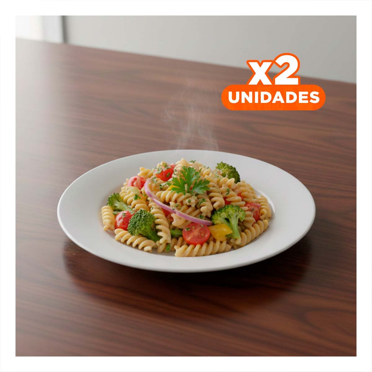 PACK2 COMEDOR MODERNO CON PIEZA BLANCA DE DISENO CIRCULAR Y+REGALO STICKER - 1