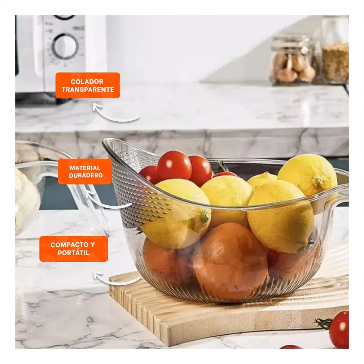 PACK12 FILTRO DURADERO CON MANGO FIRME PARA COCINA Y+PAPEL REGALO - 3