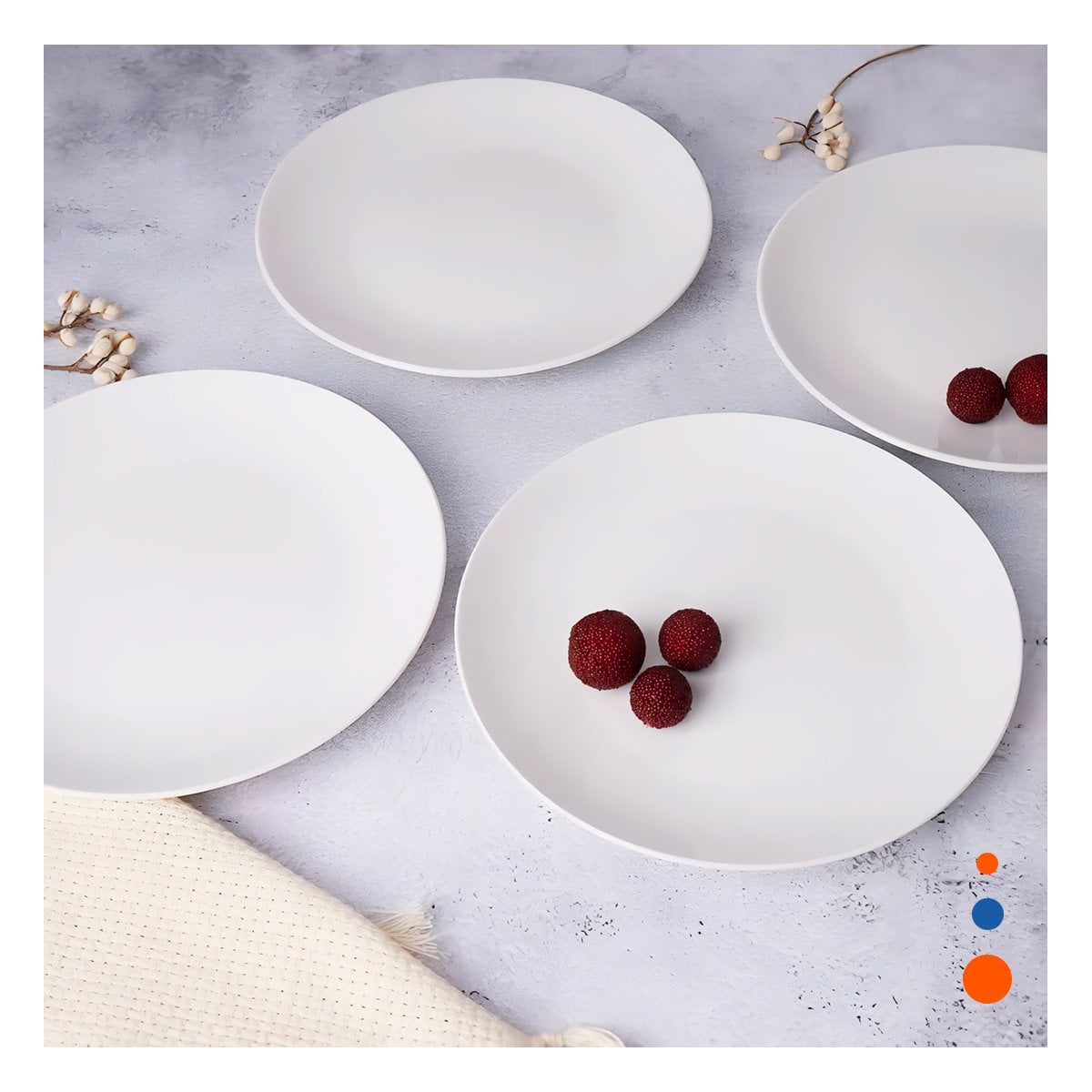 ACCESORIOS DE COCINA BLANCO PARA ORGANIZAR Y DECORAR LA MESA - 1
