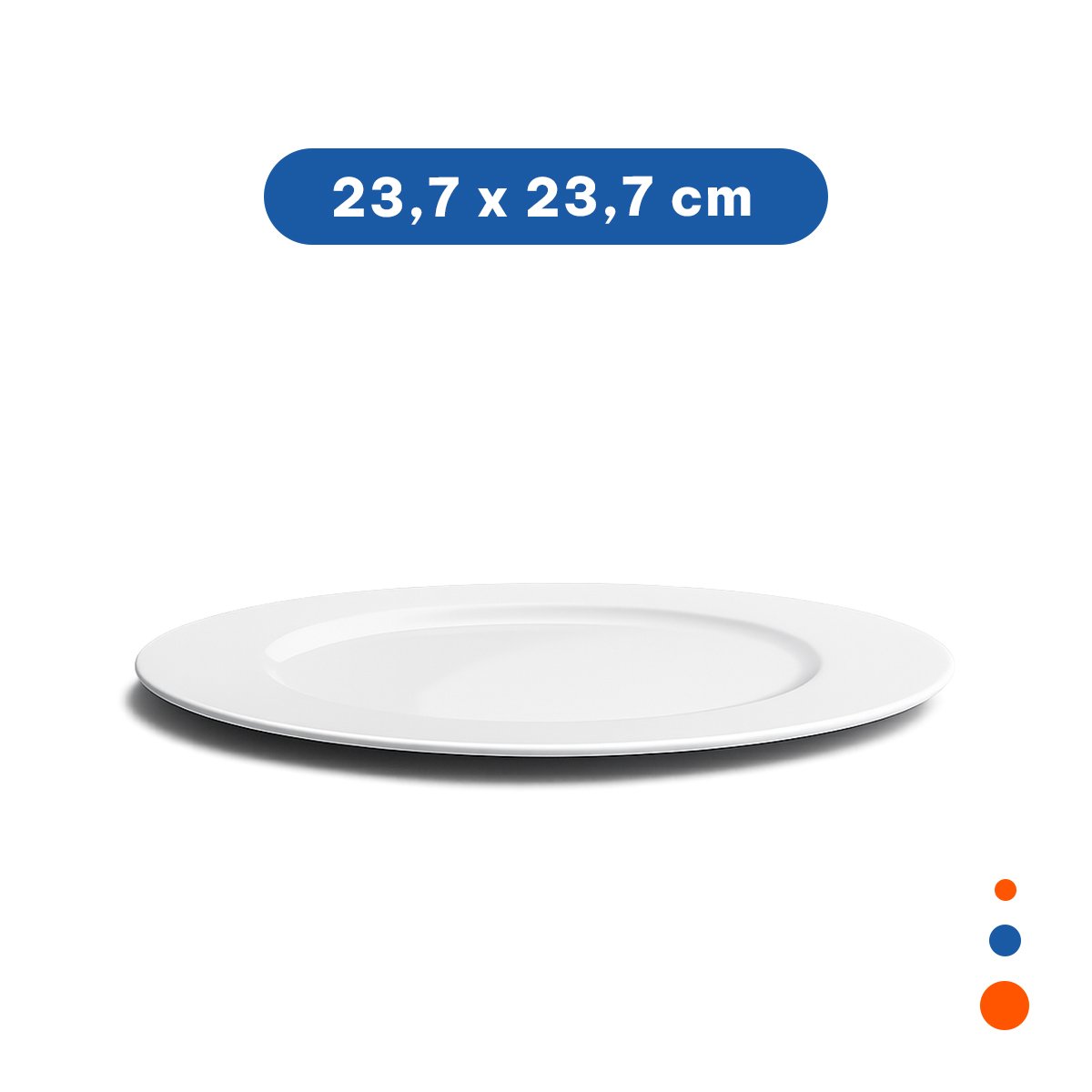 COCINA MODERNA CON PLATO BLANCO REDONDO PARA SERVIR COMIDAS Y+LIGAS REGALO - 4
