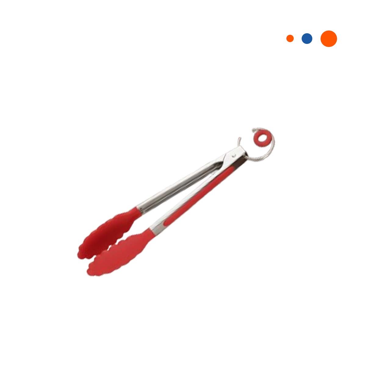 ALICATE DURABLE 21CM EN ROJO PARA COCINA Y USO DIARIO HOGAR Y+REGALO STICKER - 3