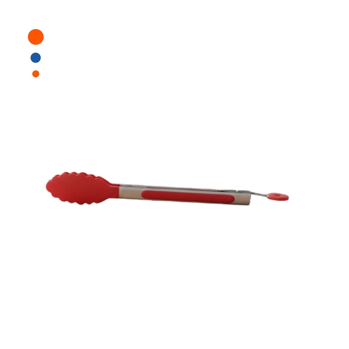 PACK12 SUJETA COMPACTA 21CM EN ROJO PARA COCINA HOGAR PRACTICO Y+REGALO STICKER - 2