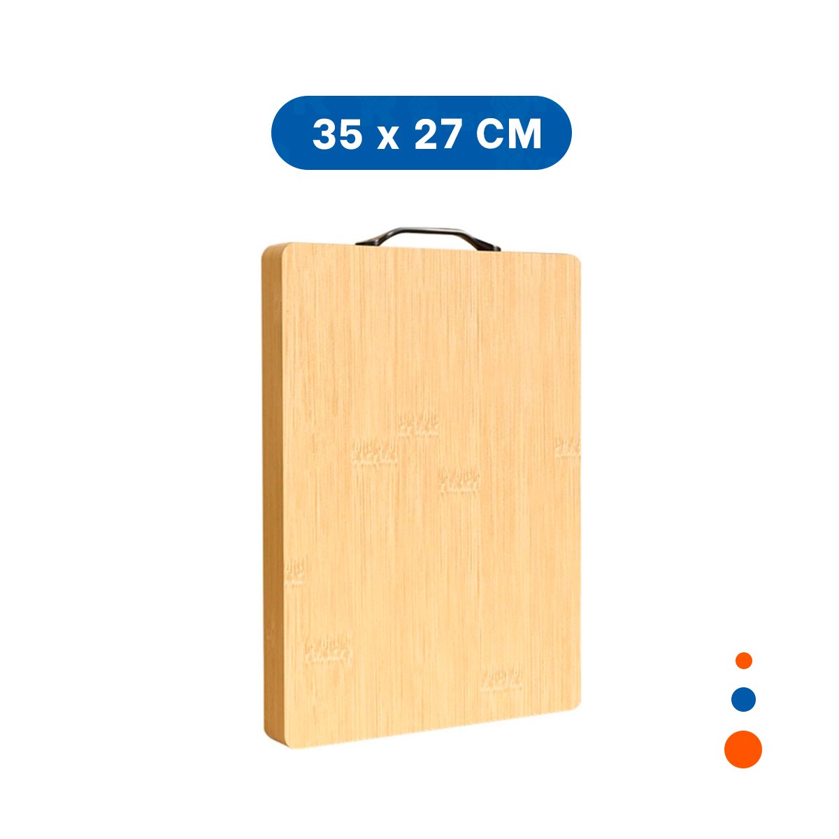 PACK6 PLANCHA MULTIUSO MOSTAZA 35X27X2CM CON MANGO DIARIO - 4