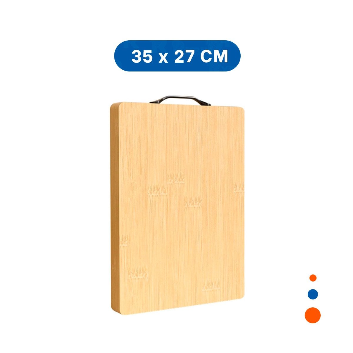 PLANCHA DE PREPARACION MOSTAZA 35X27X2CM CON MANGO Y+LIGAS REGALO - 4