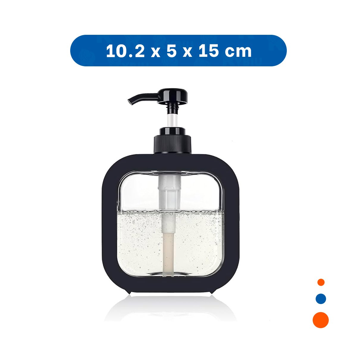 PACK12 SISTEMA FUNCIONAL PARA JABON CUADRADO NEGRO EN COCINA Y+PAPEL REGALO - 4