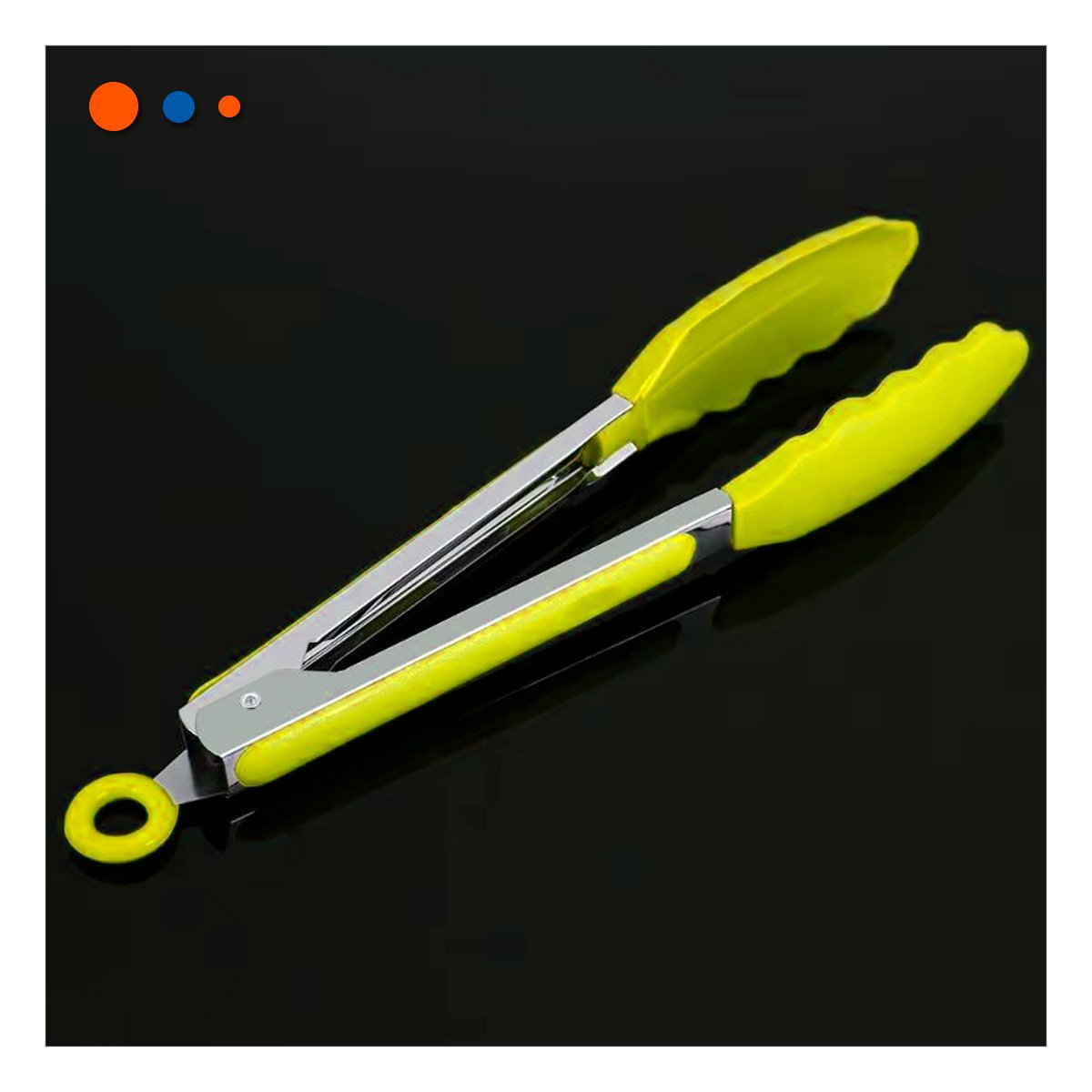 CLIP DE COCINA 21CM EN VERDE LIMON PARA CASA - 2