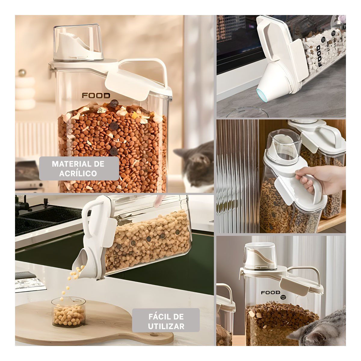 ENVASE CON BOQUILLA TAPA Y ASA 2.5L PRACTICO PARA ALMACENAR BEBIDAS Y+POST IT - 1