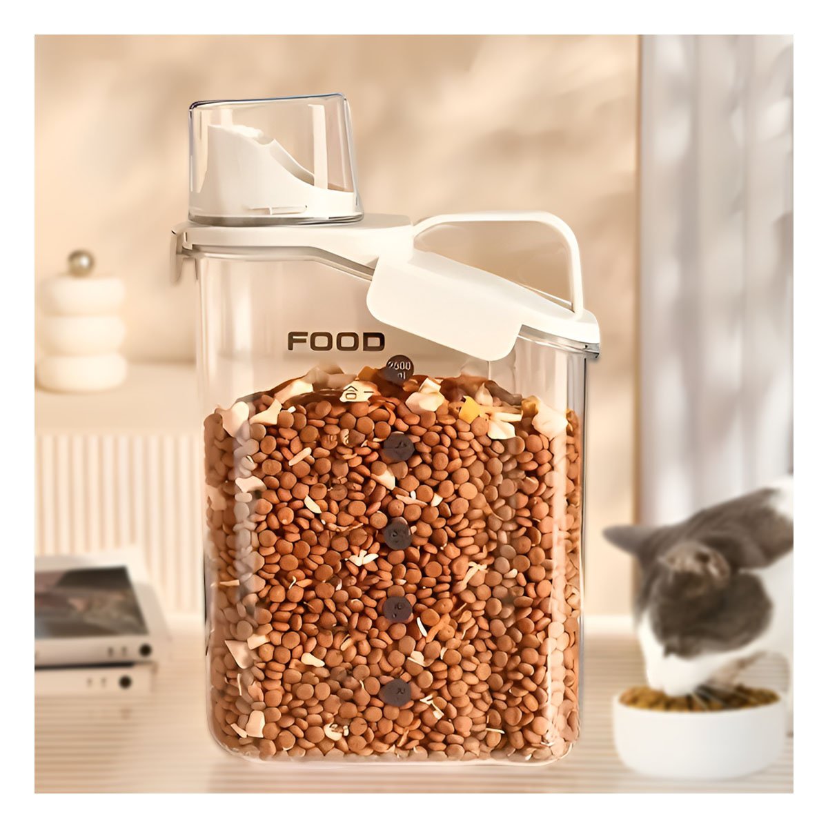 ENVASE CON BOQUILLA TAPA Y ASA 2.5L PRACTICO PARA ALMACENAR BEBIDAS Y+POST IT - 3
