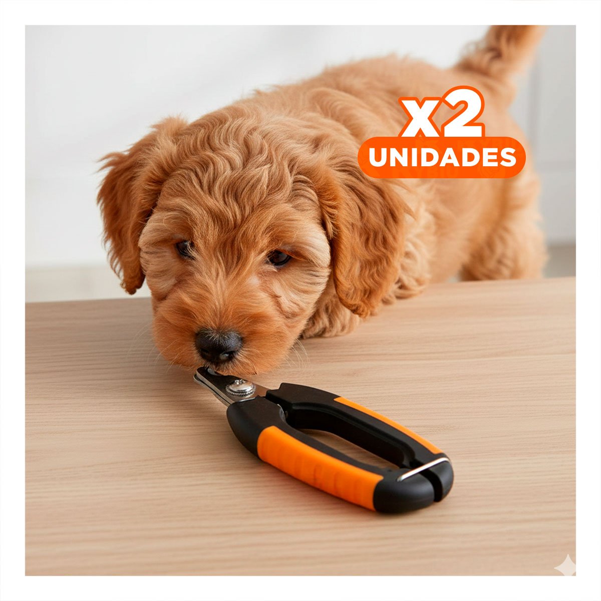 PACK2 KIT PRACTICO CORTA UNA CON LIMA 12X4 3 CM NARANJA Y NEGRO NUMBELL Y+REGALO STICKER - 1
